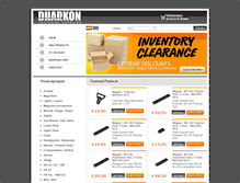 Tablet Screenshot of dharkon.com